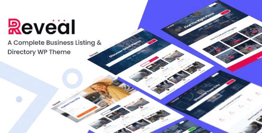 Reveal - Tema WordPress direktori restoran & daftar bisnis