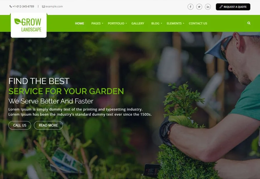 tema wordpress terbaik untuk berkebun