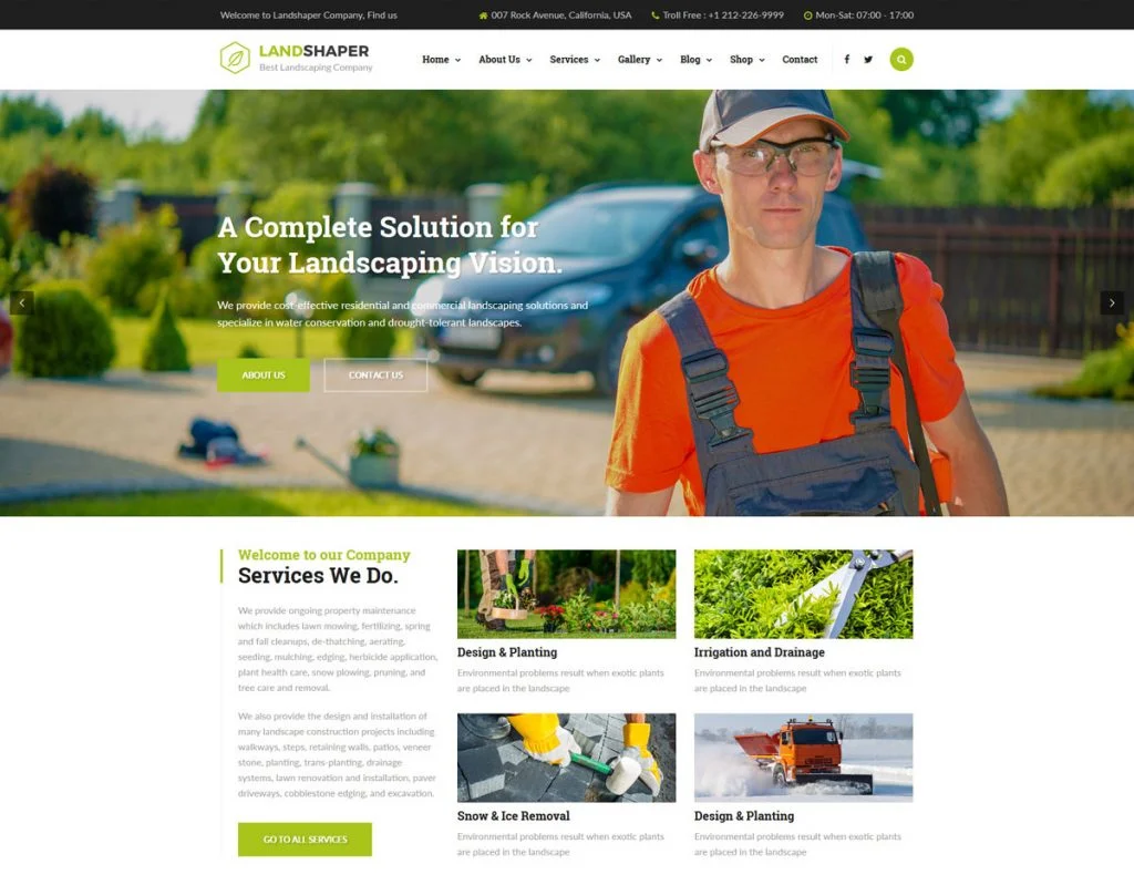 Tema WordPress berkebun