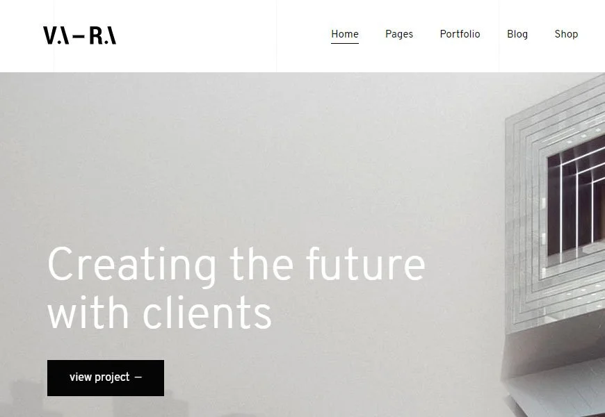 Vara - Tema WordPress Arsitektur Terbaik