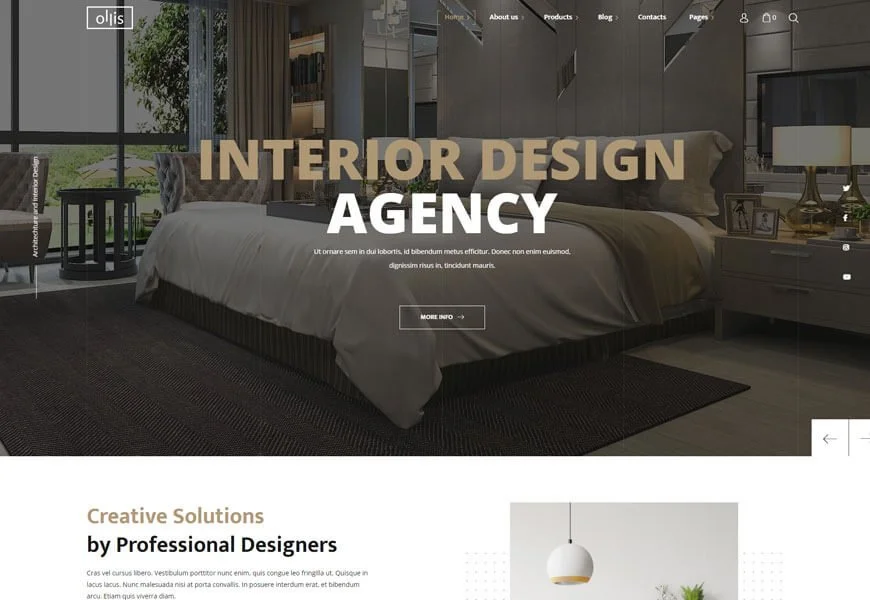 Tema WordPress arsitektur ThemeForest