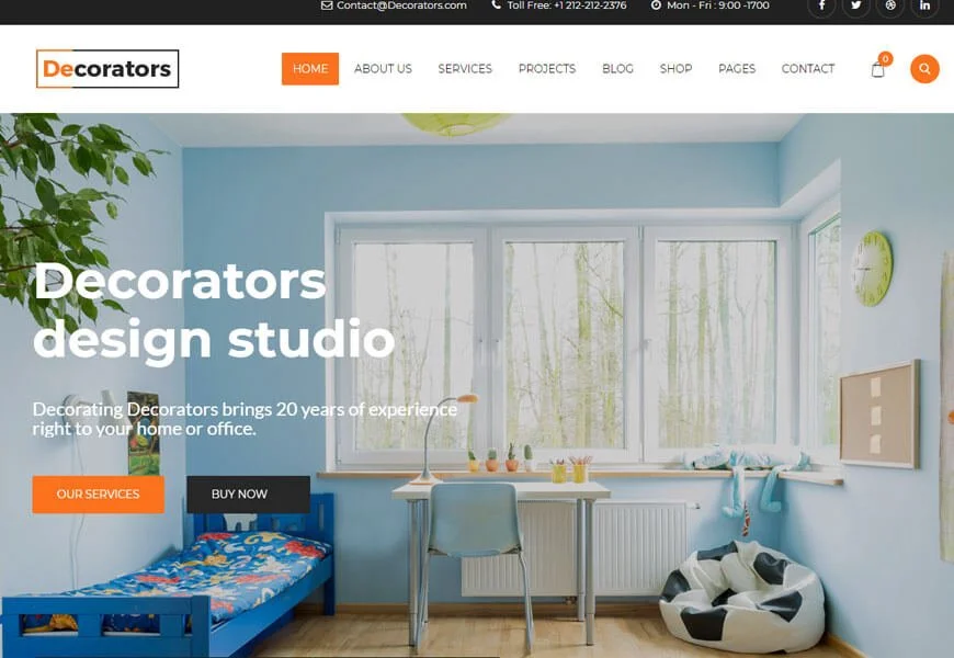 tema WordPress desain arsitektur serbaguna