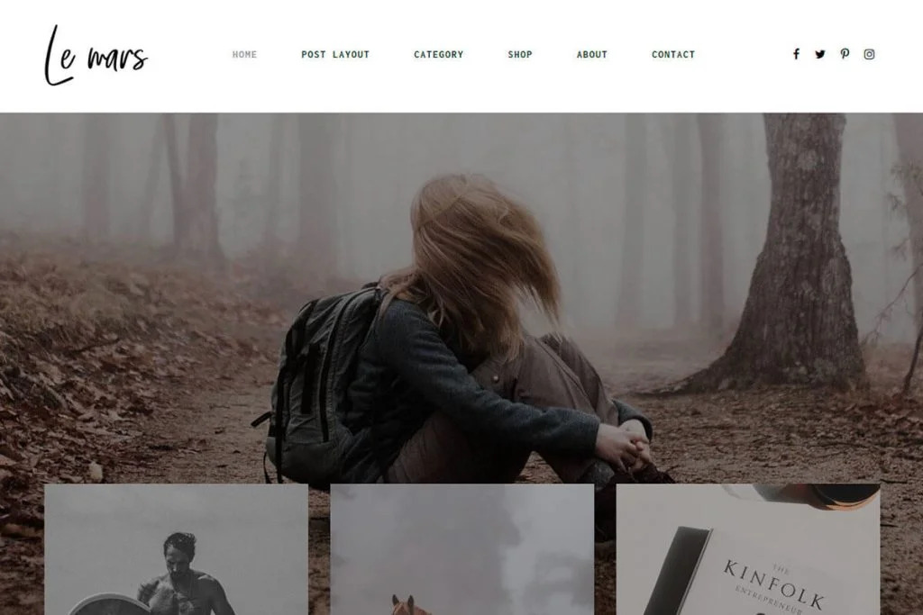 Responsive HTML template