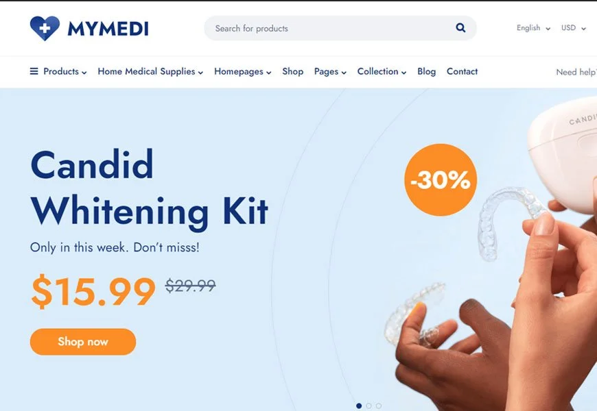 MyMedi-医療ウェブサイトテンプレート