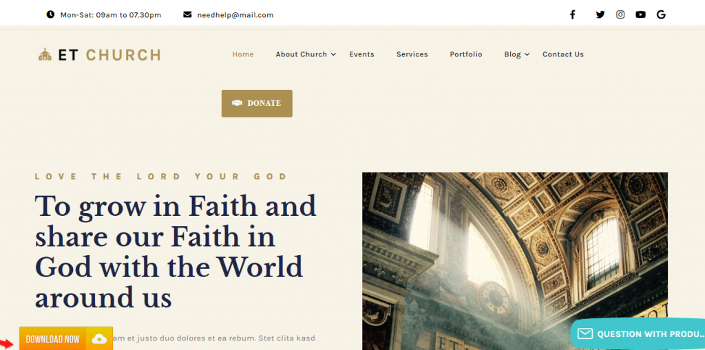 Church Wordpress Themes 21