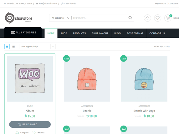Shopstore