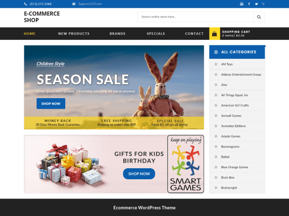 E-Commerce Shop