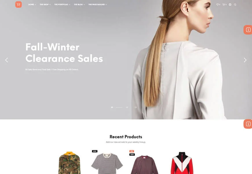 Shopkeeper es un tema de WooCommerce totalmente receptivo