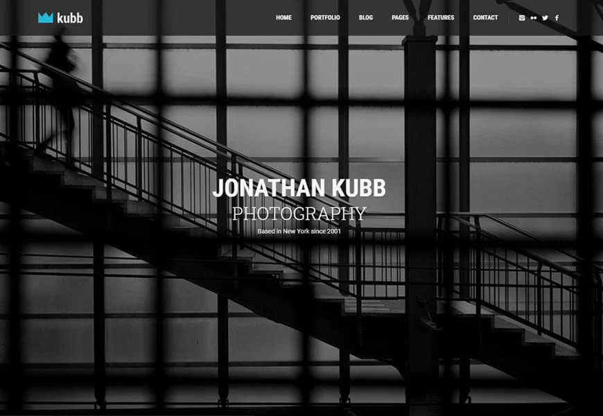 travel photography website templates