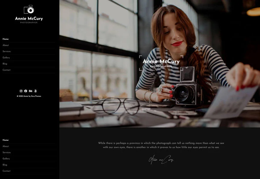 situs web fotografi profesional
