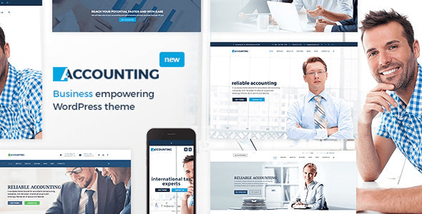Contabilidad - tema empresarial de WordPress