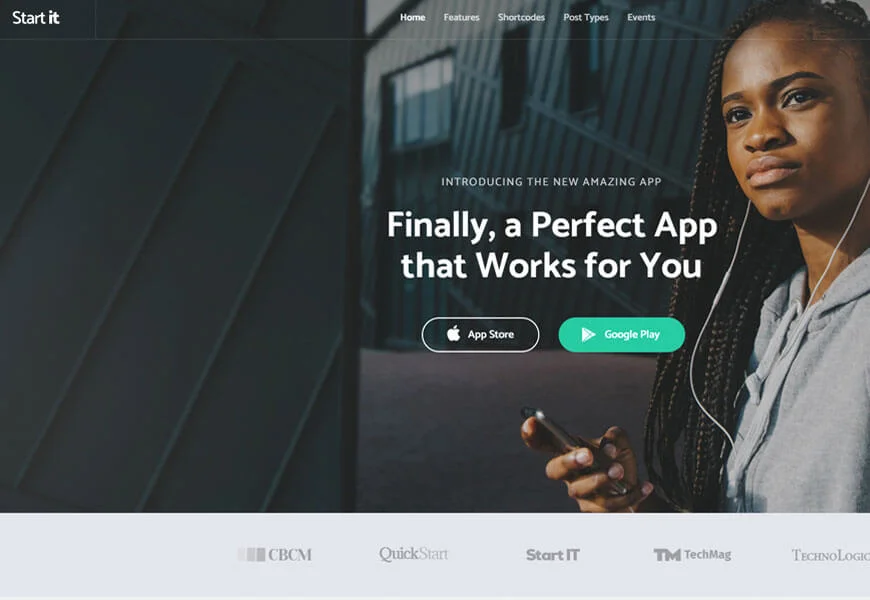 una dintre cele mai bune teme WordPress pentru companii IT