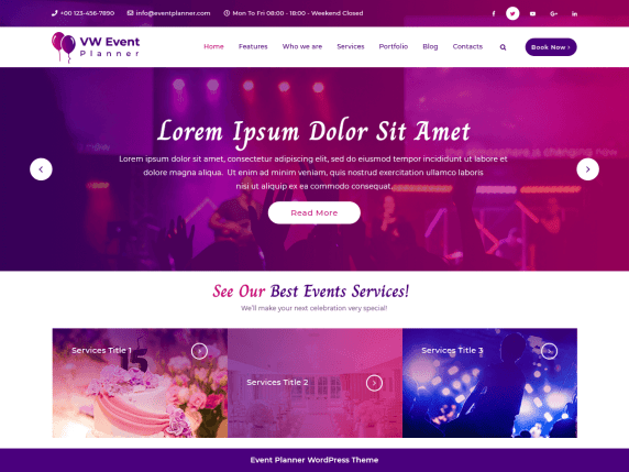 Vw Event Planner