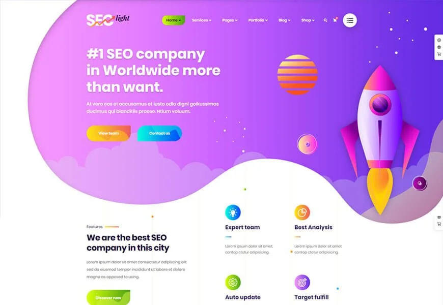 Tema WordPress ramah SEO