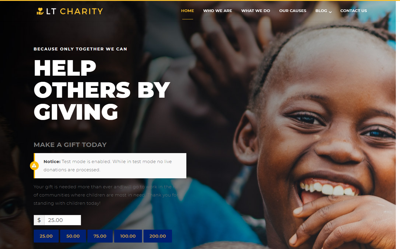 Lt Charity