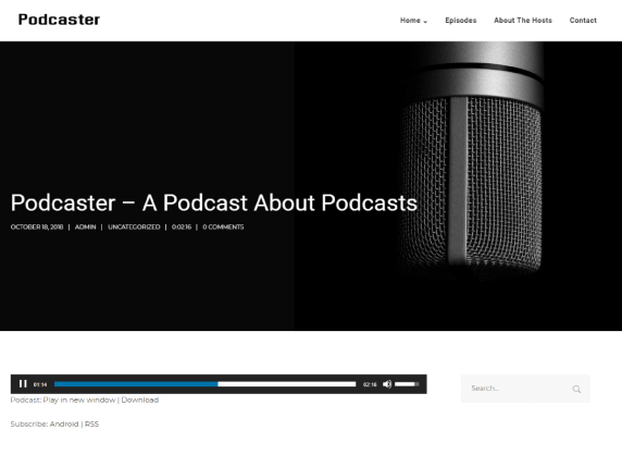Podcaster Secondline