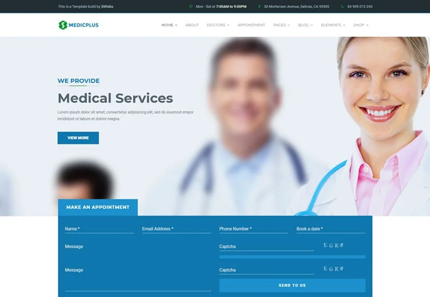 tema de wordpress médico
