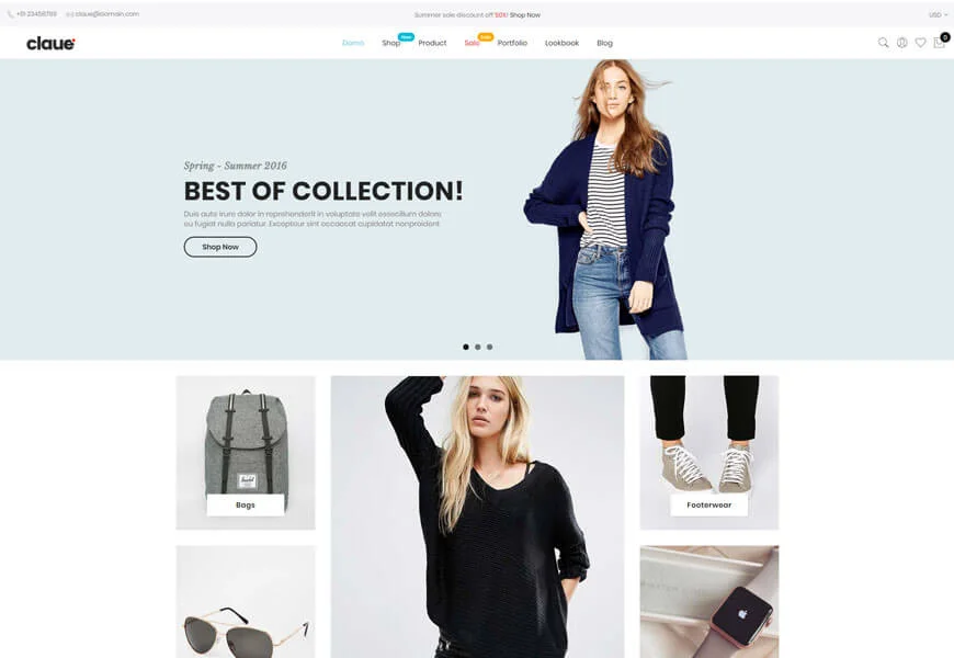 tema woocommerce minimal