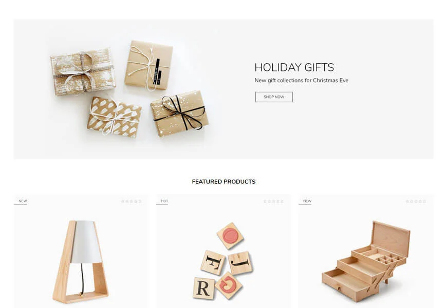 tema woocommerce minimal