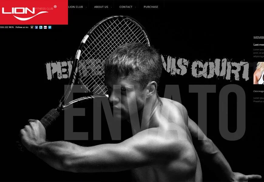 cele mai bune șabloane de site-uri de fitness pentru a crea site-uri de fitness