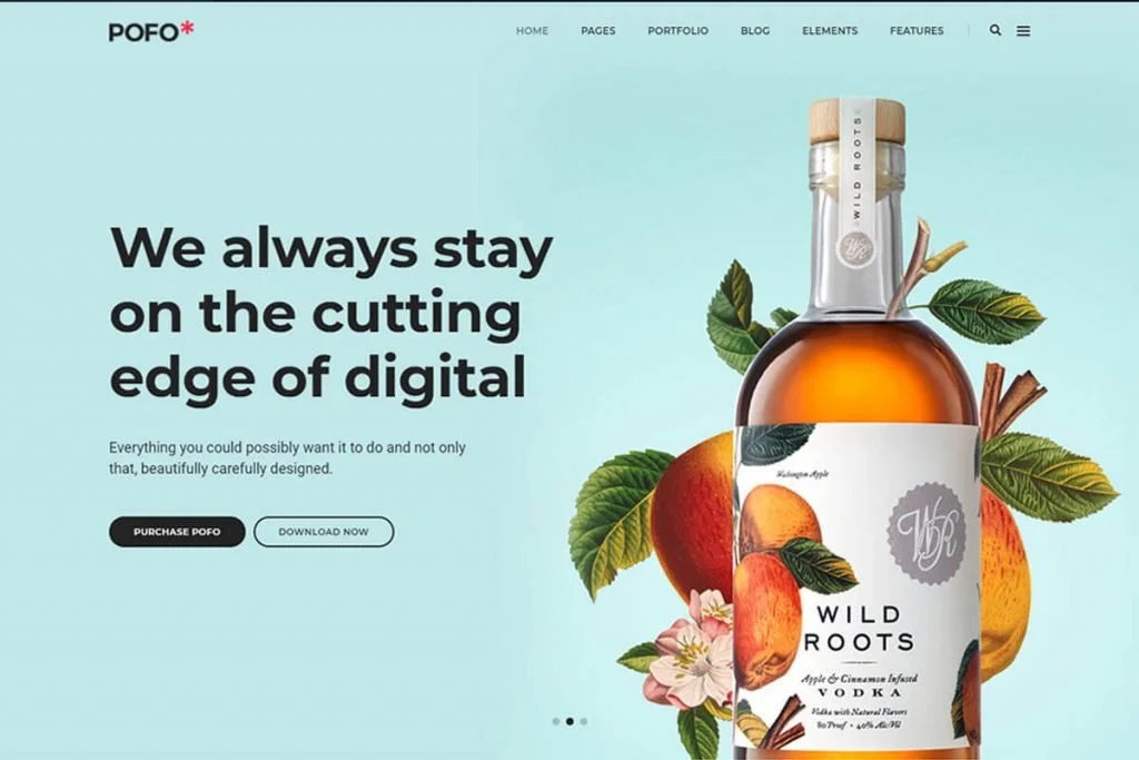 professional personal website template