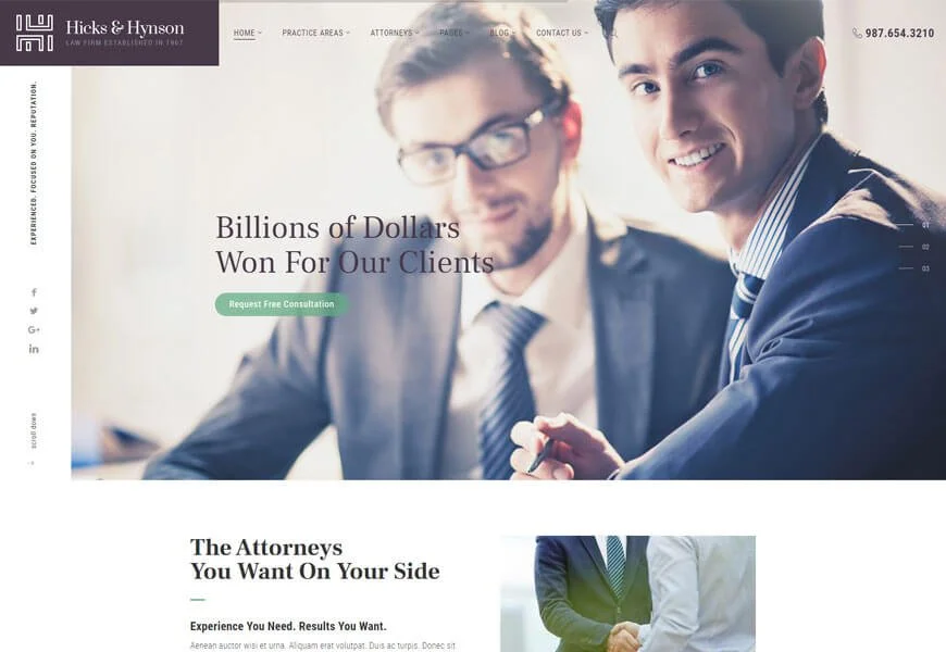tema WordPress avocat