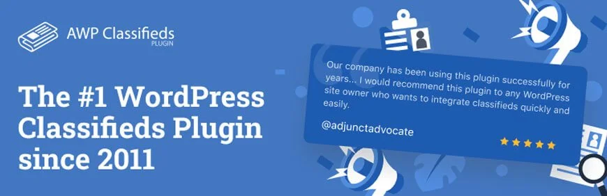 AWP classified este cel mai bun plugin gratuit de director de afaceri pentru WordPress