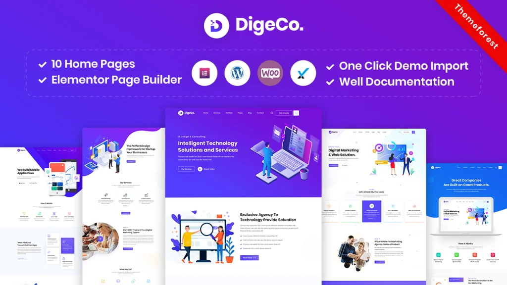 tema de WordPress para agencias digitales