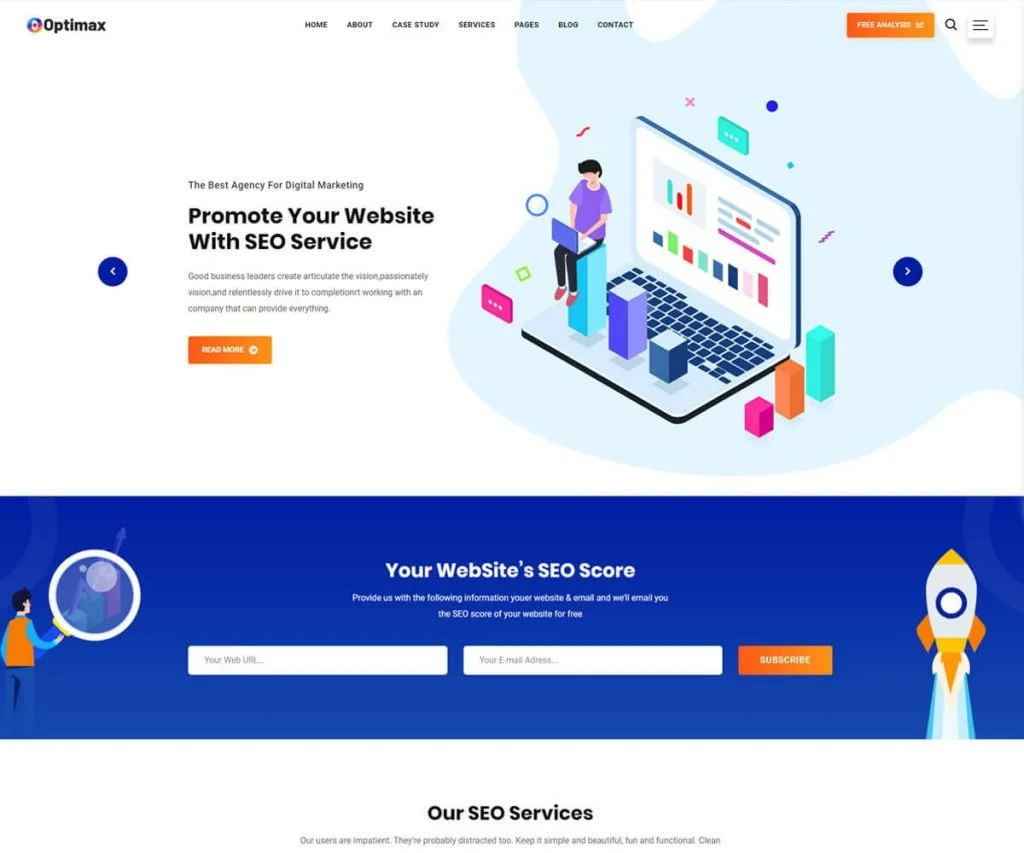 mejores plantillas de sitios web de tecnología 2020