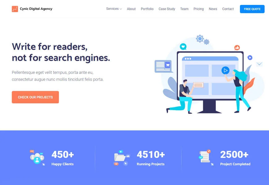 mejores plantillas de sitios web de tecnología para la optimización de motores de búsqueda