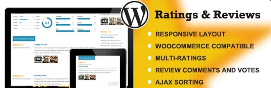 Complemento de calificación y revisión de WordPress