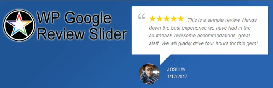 reseña de google wp