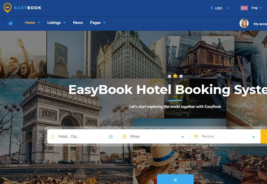 Easybook: las mejores plantillas de sitios web de directorios