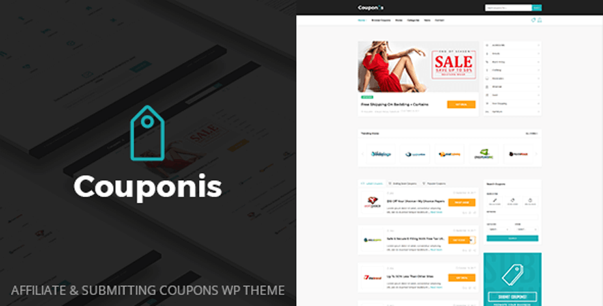 Couponis - temă WordPress afiliată