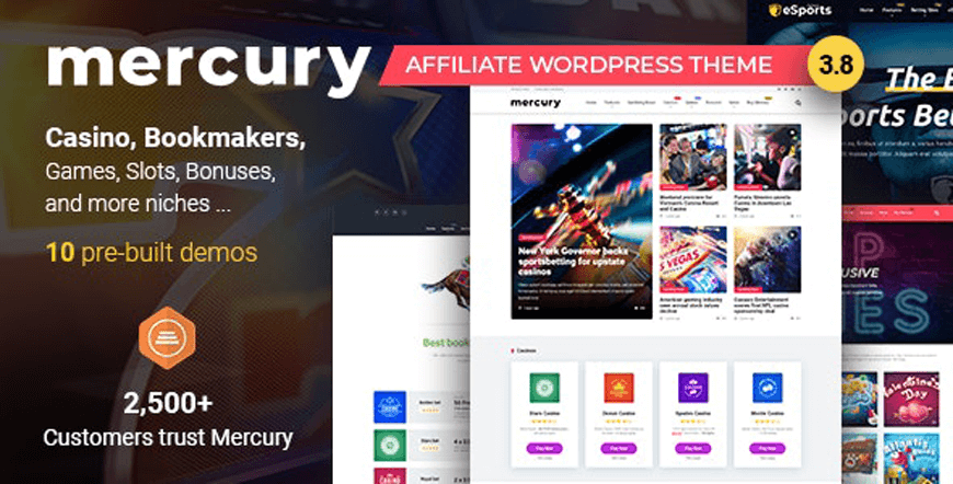 Mercur - temă WordPress afiliată
