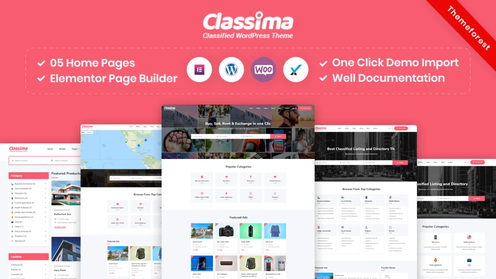 Classima - Tema WordPress para anuncios clasificados