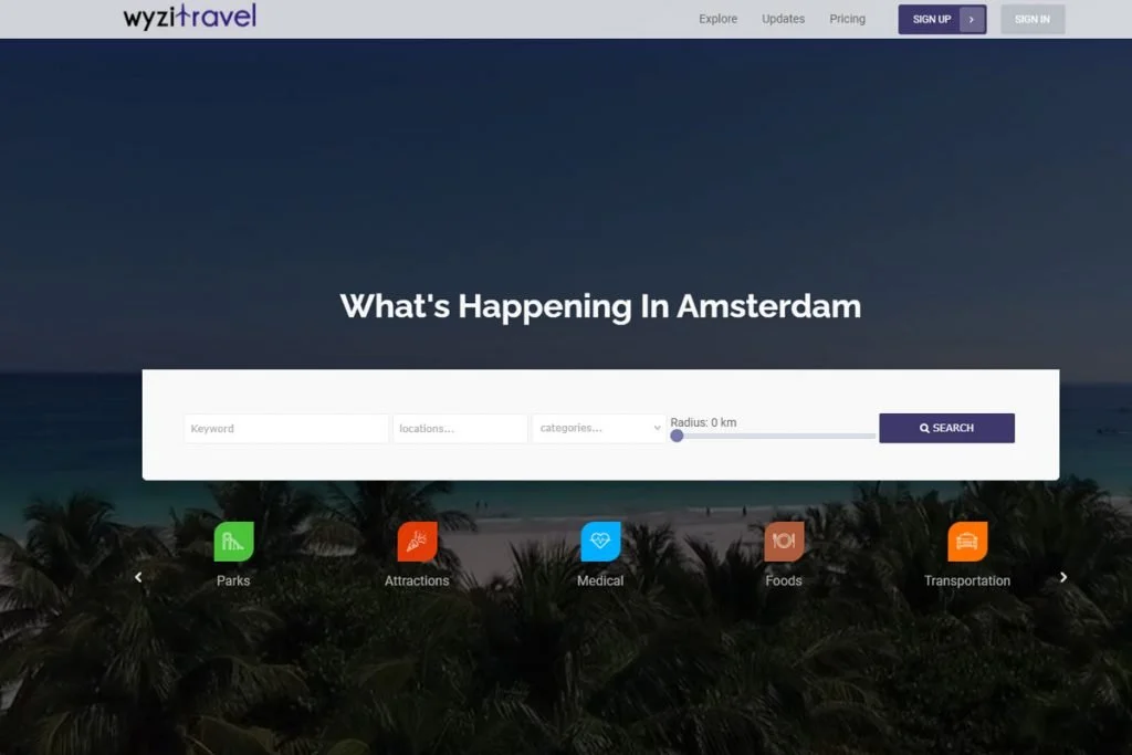 Wyzi - penyedia layanan tema WordPress