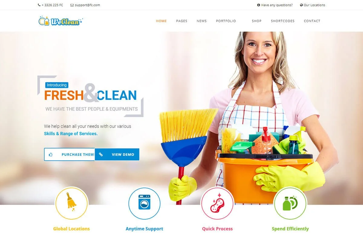 limpiar el tema de WordPress