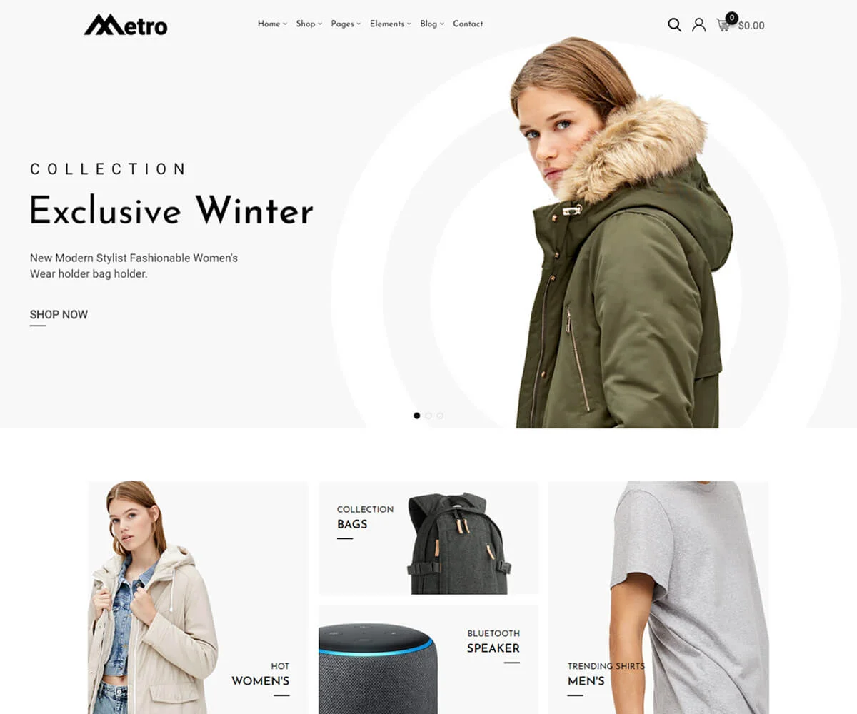 temă minimalistă WordPress