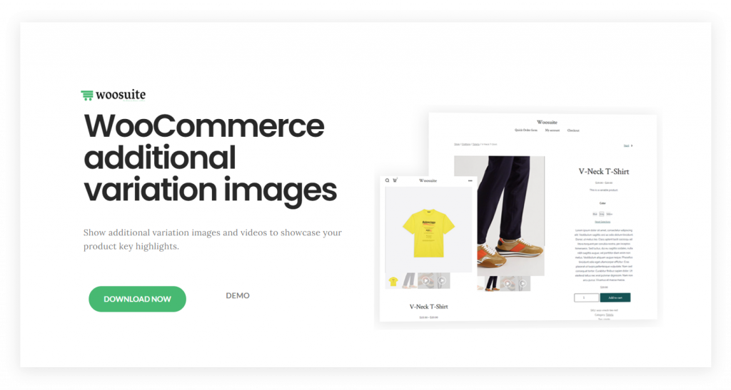 Images de variation supplémentaires WooCommerce