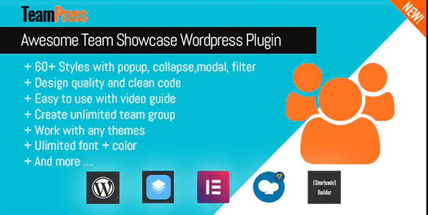 TeamPress - plugin WordPress para membros da equipe
