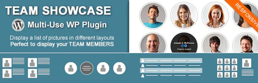 team showcase é o melhor plugin de equipe para WordPress