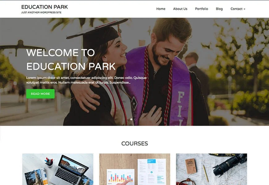 miglior tema WordPress gratuito per l'istruzione