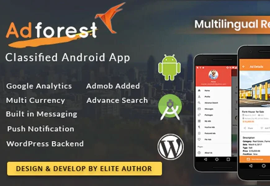 AdForest - ogłoszenia drobne Aplikacje na Androida i iOS