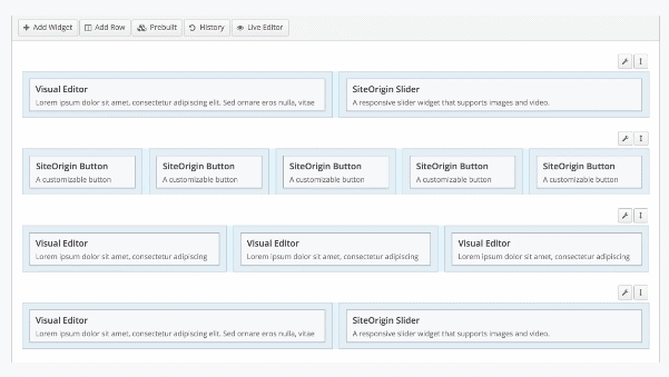wordpress 頁面構建器