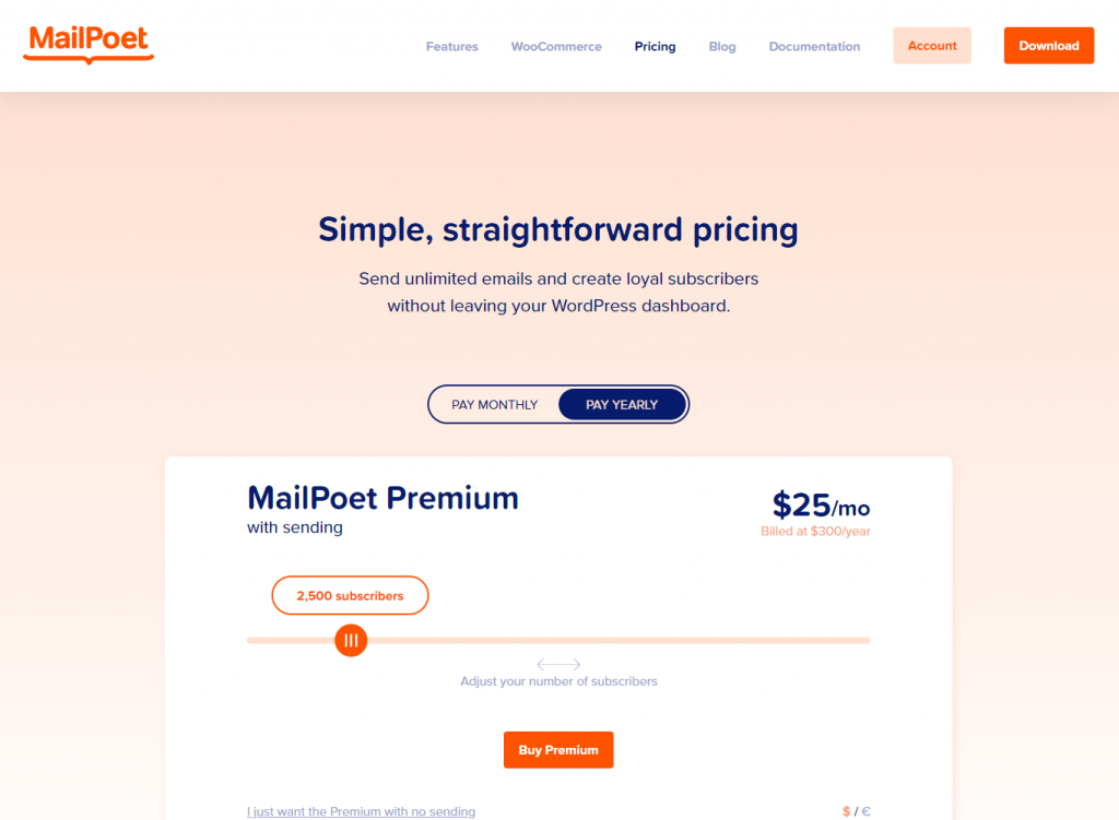 Harga Mailpoet
