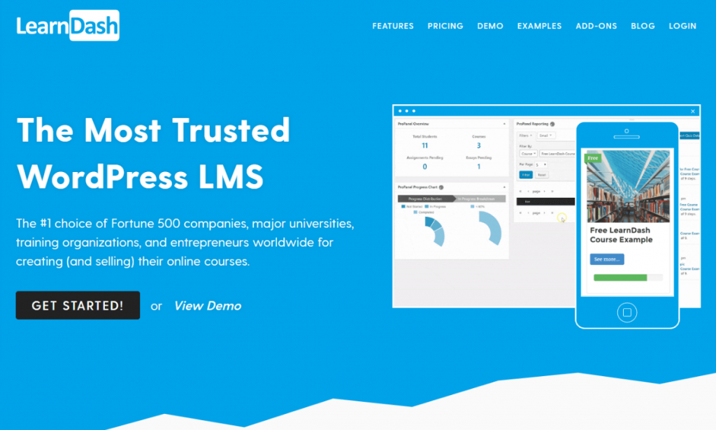LearnDash: 최고의 WordPress 멤버십 플러그인