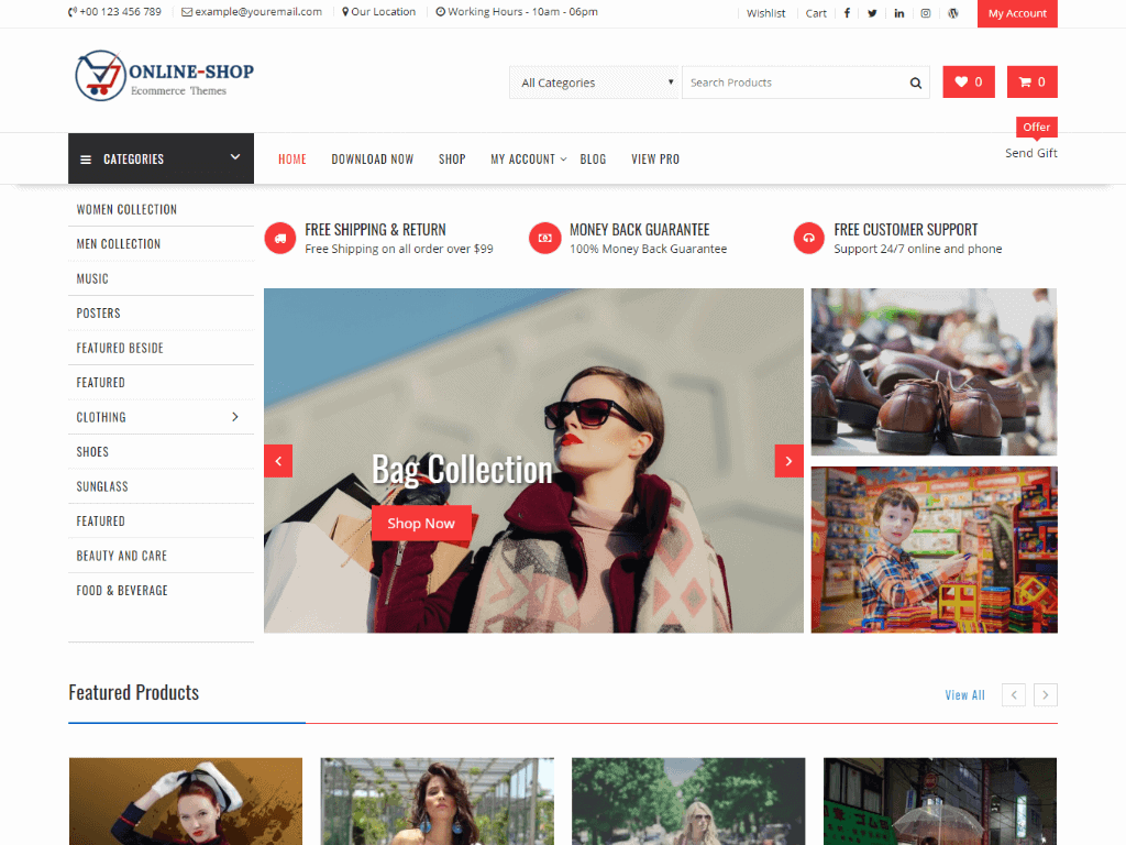 Temi di eCommerce WordPress gratuiti