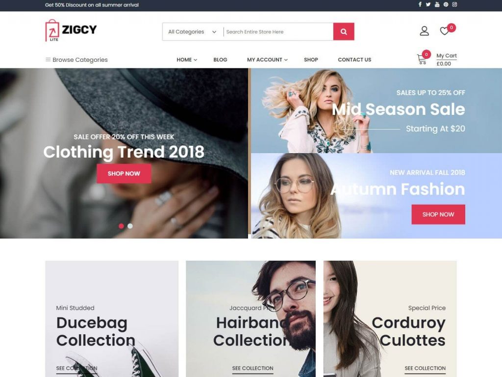 Temi di eCommerce WordPress gratuiti