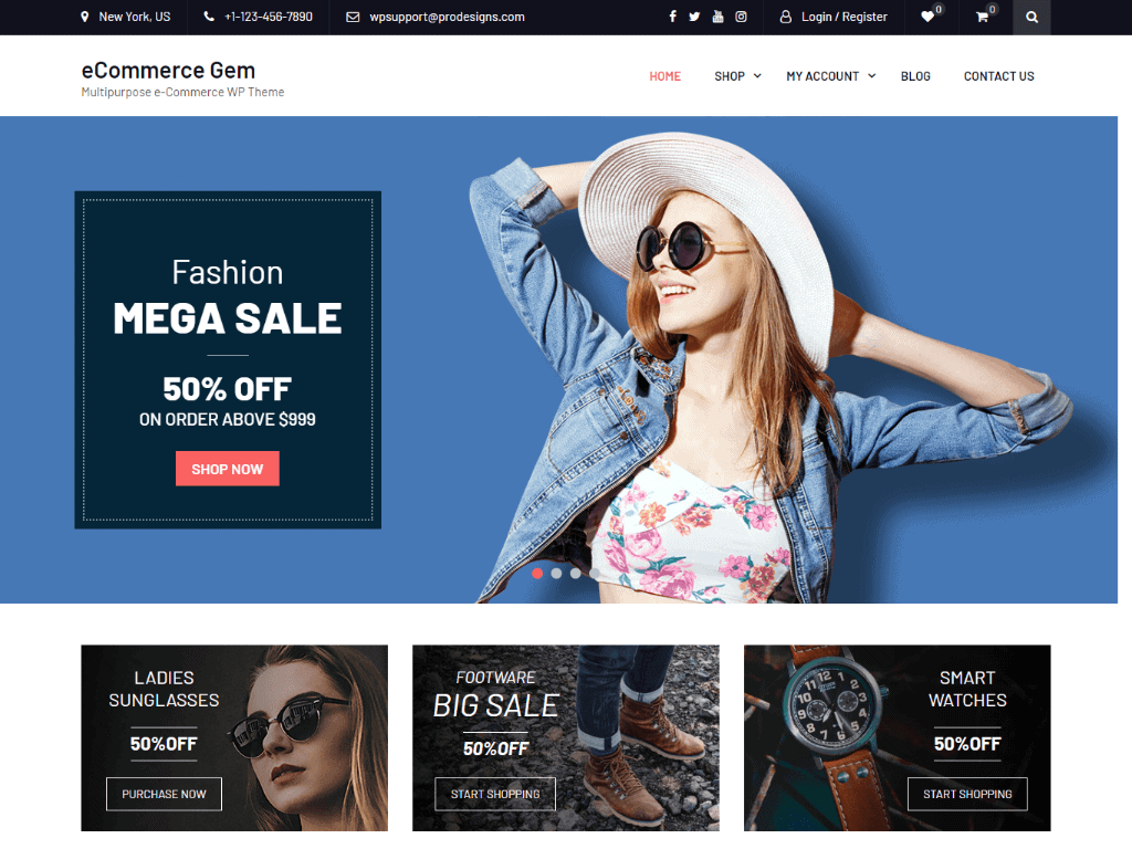 Temi di eCommerce WordPress gratuiti